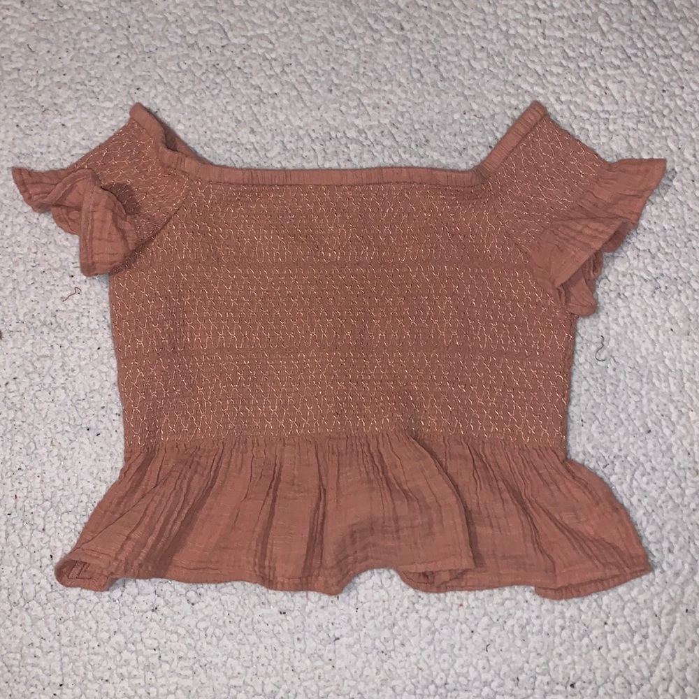 american eagle cropped peplum